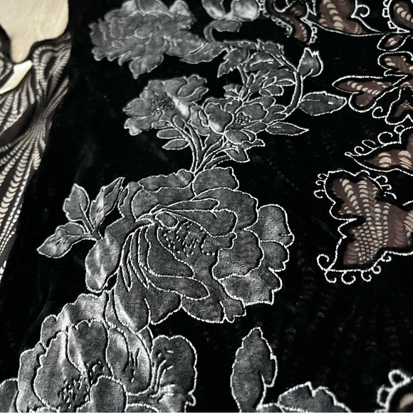 Chicos Open Front Kimono Cardigan Sz One Size - Picture 3 of 7